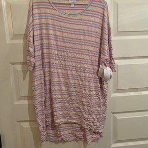 Lularoe Irma tunic- Gender Reveal